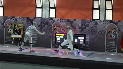 معتز مدحت يحقق فضية السلاح في دورة الألعاب الإفريقية