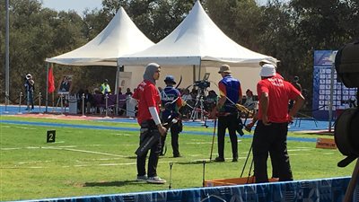 القوس والسهم يحصد ذهبية زوجي المختلط في الألعاب الإفريقية