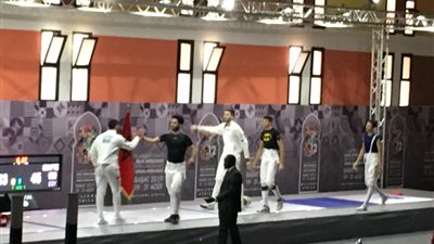 منتخب رجال سلاح المبارزة يحقق ذهبية دورة الألعاب الإفريقية 