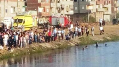 غرق سائق فى ترعة نجع حمادى بسوهاج.. اعرف التفاصيل