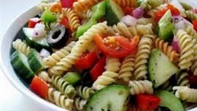 بالفيديو| سلطة المكرونة بطريقة احترافية للرجيم