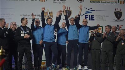 الازورى يخطف ذهب المبارزة من الماكينات الالمانية فى مونديال السلاح