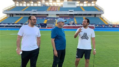 بالصورة.. ستاد السويس الجديد يحتضن مباريات سيراميكا كليوباترا في القسم الثاني