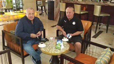 هاني أبوريدة يدعم المنتخب الأولمبي قبل أمم إفريقيا