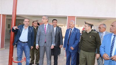 محافظ سوهاج يفتتح مدرسة المحاسنة الابتدائية بمركز جرجا