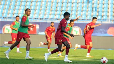 مران قوي للاعبي سيراميكا كليوباترا بعد أحداث مباراة الزرقا 