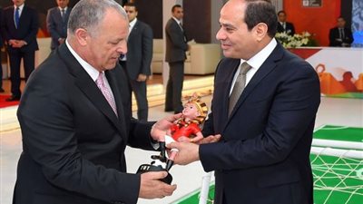 أمم أفريقيا تحت23 سنة.. أبوريدة يٌهنئ السيسي والجمهور المصري بالتأهل للأولمبياد