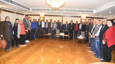 مجلس الصيد يحتفل مع الأعضاء بتسوية النزاع علي أرض بورسعيد في حضور المحافظ