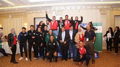 نجوم الكانوى والكياك يحصدون الذهب واللقب فى البطولة الافريقية بالعلمين الجديدة 