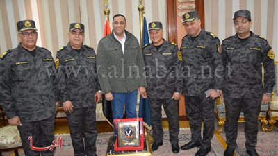 محافظ الدقهلية يستقبل مساعد وزير الداخلية للأمن المركزي لمنطقة شرق الدلتا