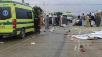 بالأسماء.. إصابة 5 أشخاص في حادث مروع بالبحيرة 