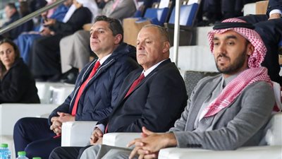 بالصور- أبو ريدة يهنئ رئيس هيئة الرياضة السعودية باستضافة السوبر الإيطالي