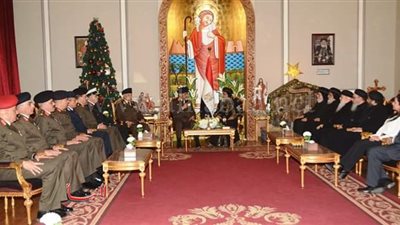 القائد العام للقوات المسلحة يهنئ البابا تواضروس الثانى بمناسبة عيد الميلاد المجيد