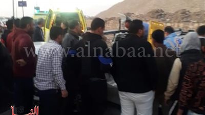 مصرع سيدة في حادث على «أوتوستراد المعادي»