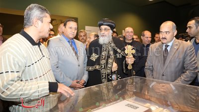البابا تواضروس الثاني يزور متحف سوهاج القومي