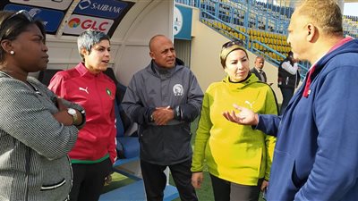 تعرف على إستعدادات منتخب مصر النسائي قبل مواجهة المغرب فى العودة