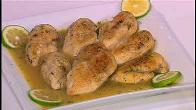 بالفيديو.. طريقة تحضير صدور الدجاج بصوص الليمون