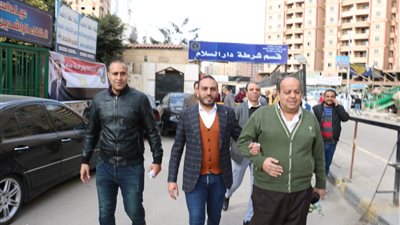 تفاصيل زيارة وفد «إرادة جيل» لأقسام شرطة المعادي والبساتين ودار السلام (صور)