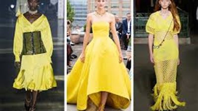  بالصور.. اللون الأصفر ملك الموضة في 2020 