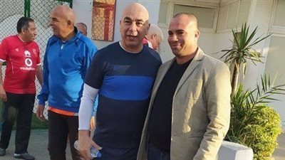 بالصورة.. حسام حسن في الاهلى 