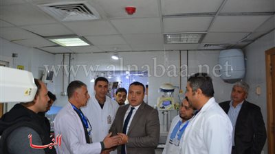 تعليمات مهمة من نائب محافظ الدقهلية خلال زيارته لمستشفى طلخا ونبروه
