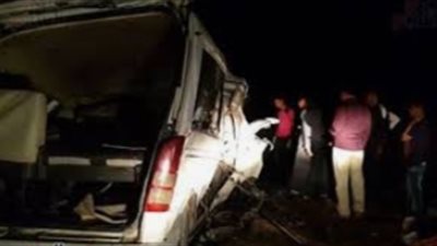 مصرع وإصابة 15 شخصا في حادث مروع على طريق المطار