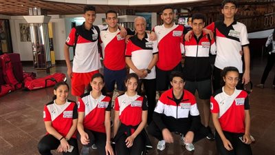 شباب السلاح يحصد  خمس ميداليات جديدة فى بطولة افريقيا 