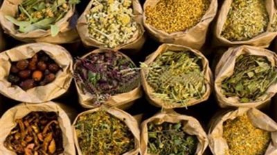 ضبط 1800 عبوة أعشاب مجهولة المصدر داخل محل عطارة شهير في المنيا 