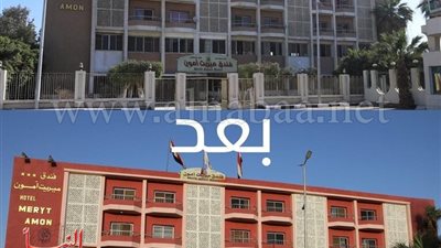 محافظ سوهاج يتفقد أعمال تطوير فندق «ميريت آمون»