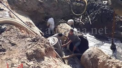 محافظ سوهاج يعلن آخر التطورات بشأن كسر خط طرد «يت داود»