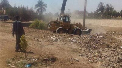 أكبر حملة نظافة لمركز مدينة طما 