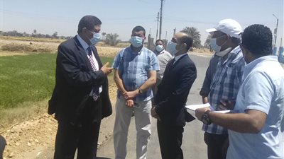 تفاصيل زيارة نائب محافظ سوهاج وأبو عقيل لقري مجلس قروي الرياينة