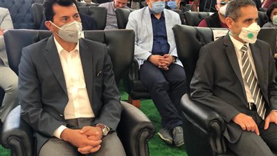 وزير الرياضة ومحافظ الغربية يطلقان قافلة مصر الخير  الثانية للمساعدات الغذائية ل١٨ محافظة