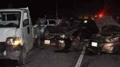 عاجل.. حادث مروري بشع أعلى الطريق الدائري فى المعادي