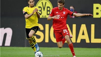 بايرن ميونخ يفوز خارج الديار  فى كلاسيكو المانيا 