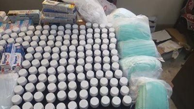 إحالة مندوب مبيعات للجنح لبيعه مستلزمات طبية ومواد مطهرة مجهولة المصدر في المعادي