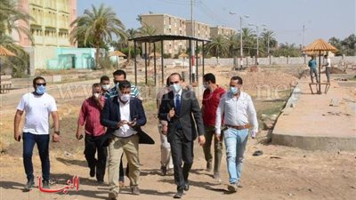 نائب محافظ سوهاج يتفقد أعمال مبادرة«حياة كريمة» في قرى جهينة