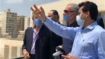 وزير الرياضة بعد جولة بمتحف الحضارات صحبة حسن مصطفى:  مصر ستبهر العالم في مونديال ٢٠٢١