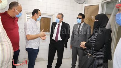 محافظ سوهاج يتفقد مستشفى الصدر بجزيرة شندويل 