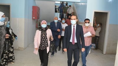 نائب محافظ سوهاج يتفقد مستشفى حميات جرجا