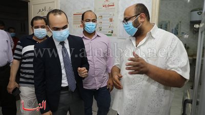 نائب محافظ سوهاج يتفقد مستشفى ساقلتة المركزي