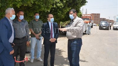 نائب محافظ سوهاج يتفقد مشروعات برنامج التنمية المحلية لصعيد مصر