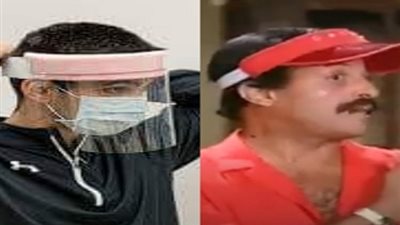 شاهد.. سمير غانم أول من اتخذ إجراءات الوقاية من كورونا قبل 36 سنة