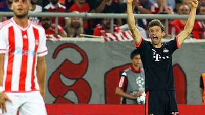 مولر يعترف: لم أكن أقصد هدفي في أولمبياكوس