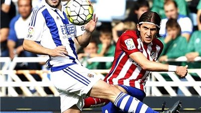 اتلتيكو مدريد يحقق العلامة الكاملة امام ريال سوسيداد