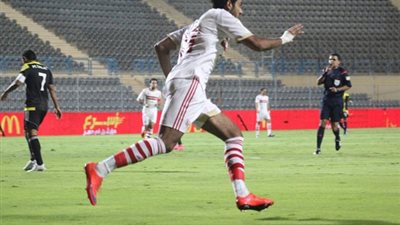 الزمالك يتقدم على دجلة بهدف كهربا فى الشوط الاول