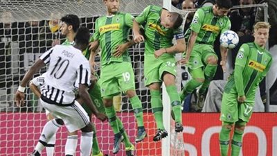 اليوفى يسقط في فخ التعادل السلبي أمام مونشنجلادباخ