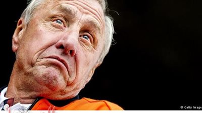 مدرب ريال مدريد يقف مع كرويف في كفاحه ضد مرضه