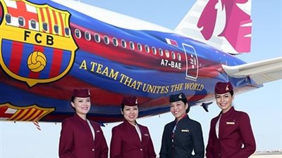 رئيس برشلونة ينفي توقف المفاوضات مع شركة الرعاية القطرية