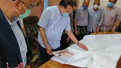 متابعة العمل بمستشفى الطوارئ وجراحات القلب الجديد على مائدة رئيس جامعة سوهاج 